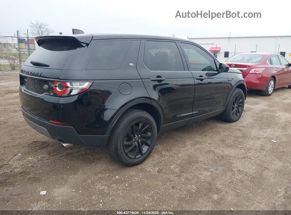SALCP2BG2HH640473 2017 LAND ROVER DISCOVERY SPORT Black Задня права чверть