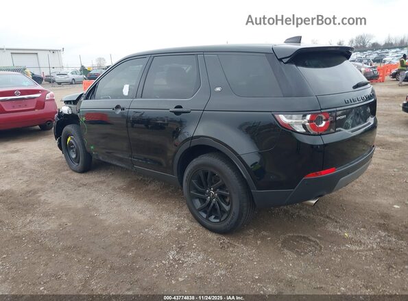SALCP2BG2HH640473 2017 LAND ROVER DISCOVERY SPORT Black Задня ліва чверть