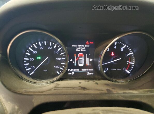 SALCP2BG3GH625995 2016 LAND ROVER DISCOVERY Черный Вид щитка приборов