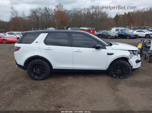 SALCP2BG8HH684154 2017 LAND ROVER DISCOVERY SPORT White Widok wnętrza z tyłu