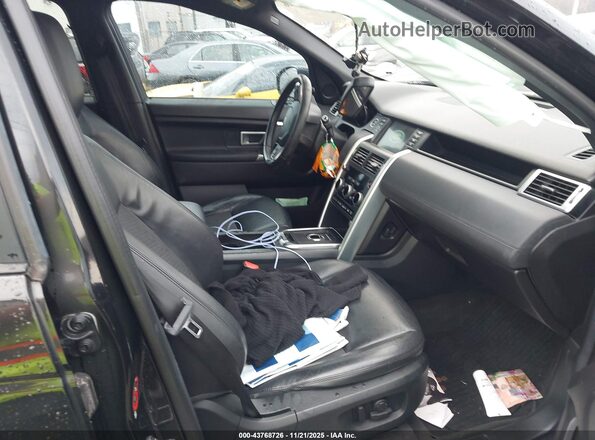 SALCP2FX2KH792318 2019 LAND ROVER DISCOVERY SPORT Черный Вид салона спереди