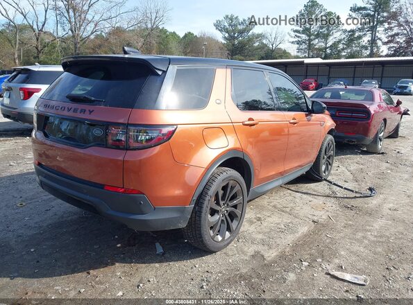 SALCP2FX4MH904300 2021 LAND ROVER DISCOVERY SPORT Orange Tył prawy