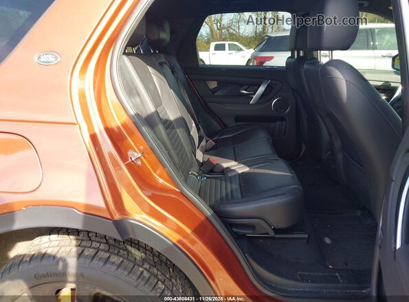 SALCP2FX4MH904300 2021 LAND ROVER DISCOVERY SPORT Orange Widok naklejki z numerem VIN