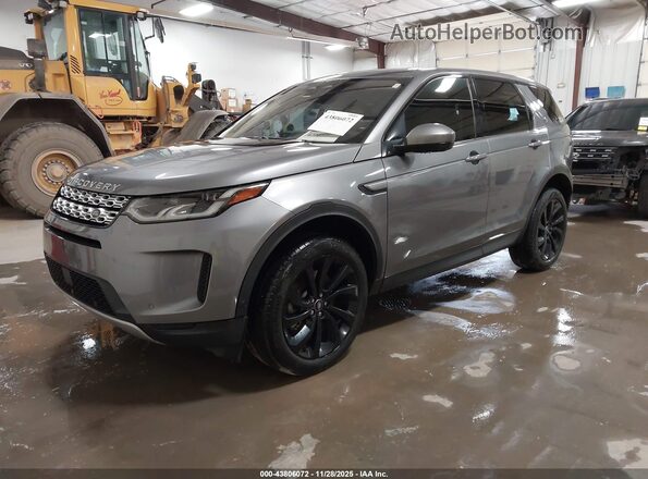 SALCP2FX8MH899926 2021 LAND ROVER DISCOVERY SPORT Gray Առջևի ձախ երեք քառորդ տեսարան