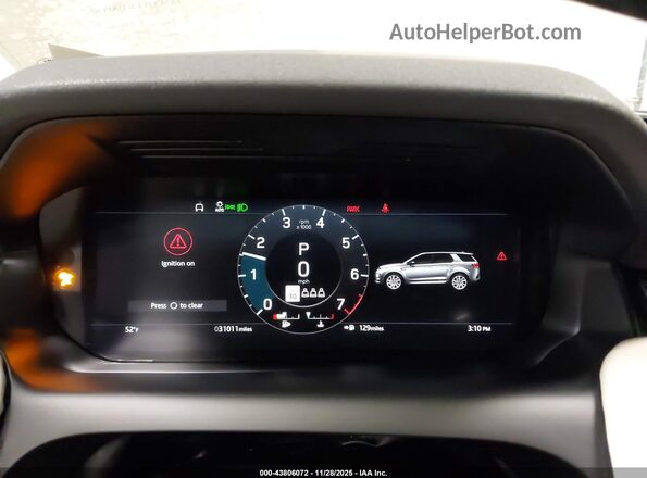SALCP2FX8MH899926 2021 LAND ROVER DISCOVERY SPORT Gray Հետևի նստատեղերի տեսք