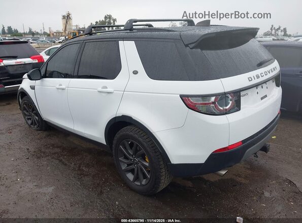 SALCP2FXXKH791028 2019 LAND ROVER DISCOVERY SPORT Белый Задняя левая четверть