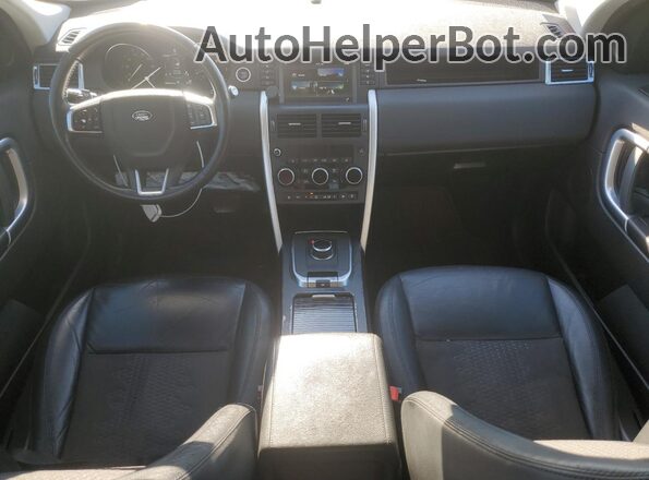SALCP2RX0JH745427 2018 LAND ROVER DISCOVERY White Widok deski rozdzielczej