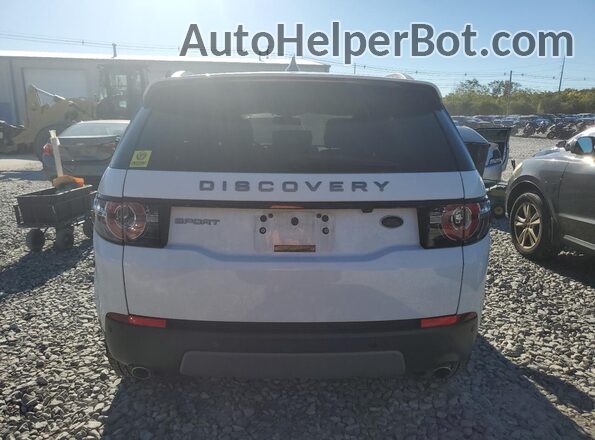 SALCP2RX0JH745427 2018 LAND ROVER DISCOVERY White Widok z tyłu