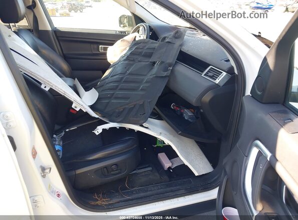 SALCP2RX2JH747714 2018 LAND ROVER DISCOVERY SPORT Белый Вид салона спереди