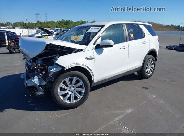 SALCP2RX2JH747714 2018 LAND ROVER DISCOVERY SPORT Белый Передняя левая четверть