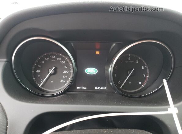 SALCT2BG7HH647074 2017 LAND ROVER DISCOVERY Gray Вид щитка приладів