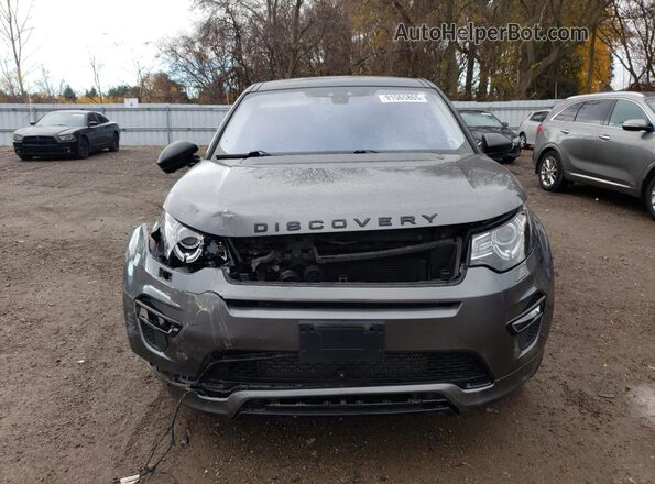 SALCT2BG7HH647074 2017 LAND ROVER DISCOVERY Gray Вид спереду