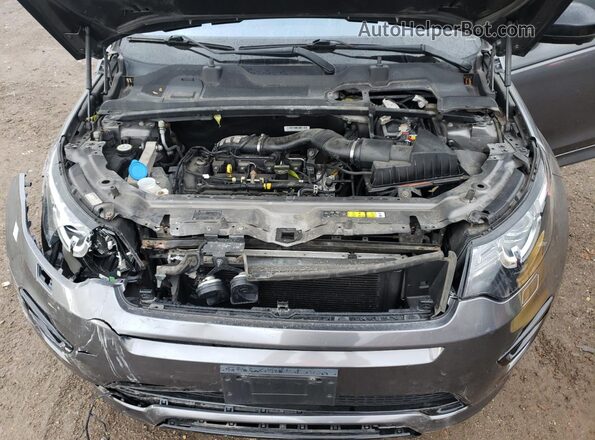 SALCT2BG7HH647074 2017 LAND ROVER DISCOVERY Gray Вид підкапотного простору