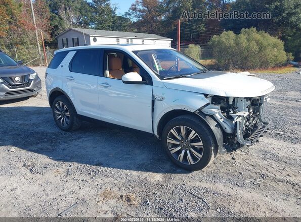SALCT2FX0KH829717 2019 LAND ROVER DISCOVERY SPORT White Передня права чверть