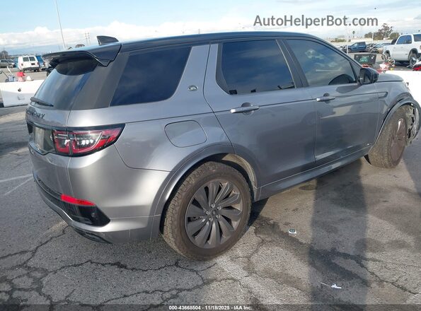 SALCT2FX8LH837713 2020 LAND ROVER DISCOVERY SPORT Gray Задня права чверть