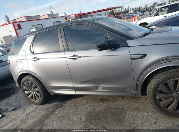 SALCT2FX8LH837713 2020 LAND ROVER DISCOVERY SPORT Gray Вид задньої частини салону