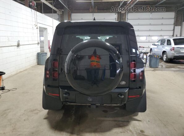 SALE2EEU2P2126103 2023 LAND ROVER DEFENDER Black Հետևի տեսք