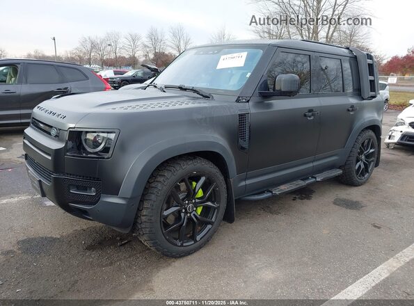 SALE9EEU4L2017714 2020 LAND ROVER DEFENDER Черный Передняя левая четверть