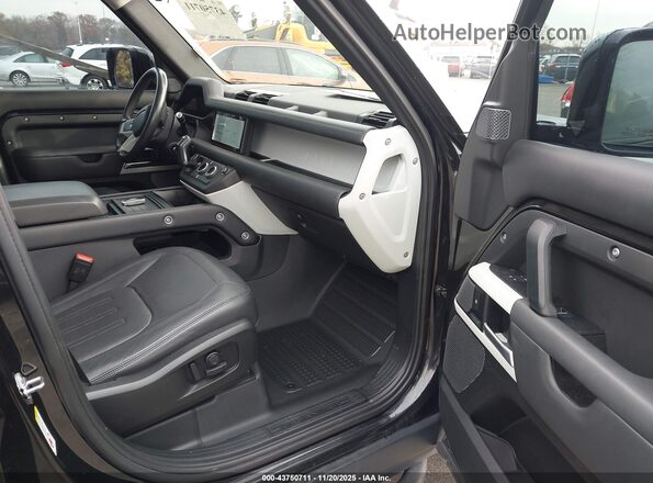 SALE9EEU4L2017714 2020 LAND ROVER DEFENDER Черный Вид салона спереди