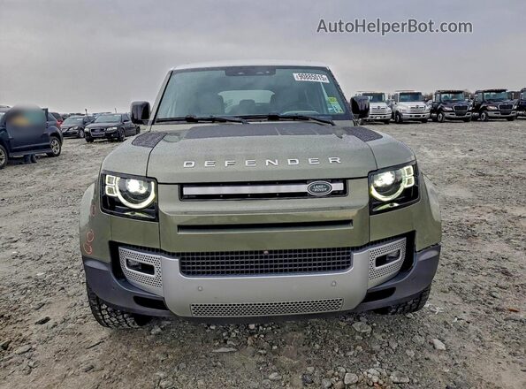 SALEJ7EU0R2271822 2024 LAND ROVER DEFENDER Зеленый Вид спереди