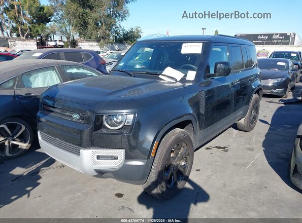 SALEJ7EX1S2387367 2025 LAND ROVER DEFENDER Черный Передняя левая четверть
