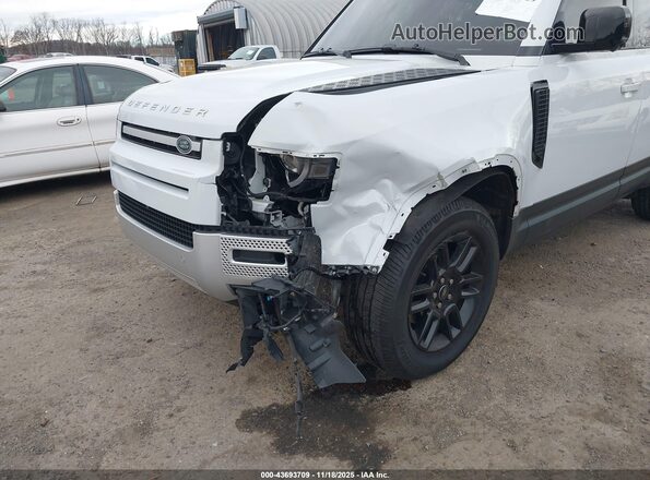 SALEJ7EX6P2107465 2023 LAND ROVER DEFENDER Белый Вид спереди