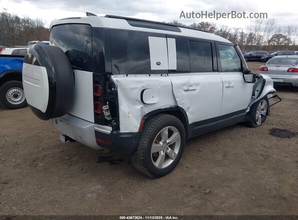 SALEJ7EXXR2289786 2024 LAND ROVER DEFENDER Белый Задняя правая четверть