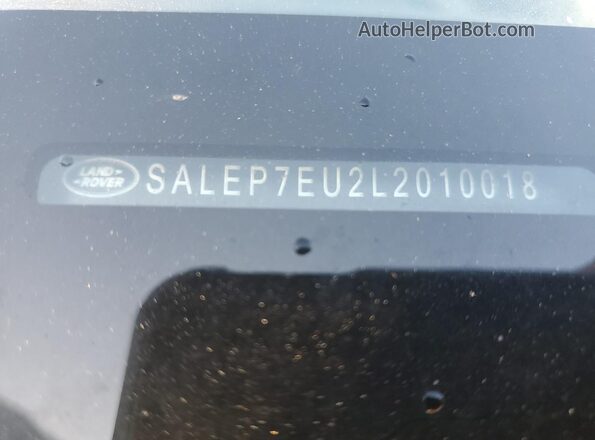 SALEP7EU2L2010018 2020 LAND ROVER DEFENDER Зеленый Вид наклейки с VIN-кодом