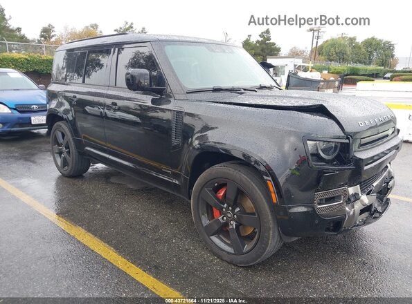 SALEX7EU3P2193015 2023 LAND ROVER DEFENDER Черный Передняя правая четверть