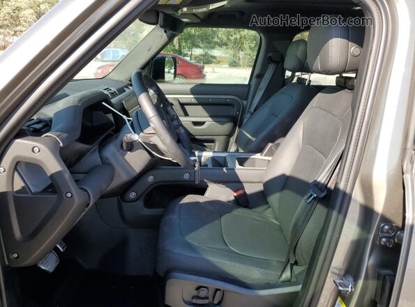 SALEX7EU4S2383897 2025 LAND ROVER DEFENDER Gray Widok wnętrza z przodu