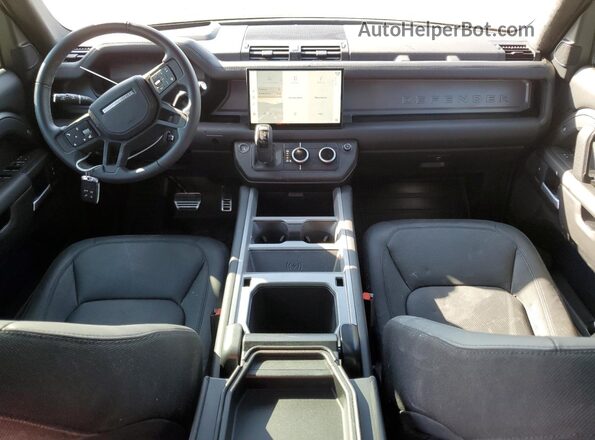 SALEX7EU4S2383897 2025 LAND ROVER DEFENDER Gray Widok deski rozdzielczej