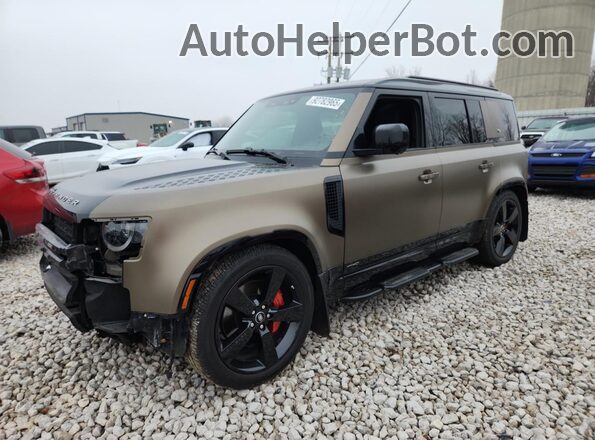 SALEXEEU7L2033816 2020 LAND ROVER DEFENDER Brown Przód lewy