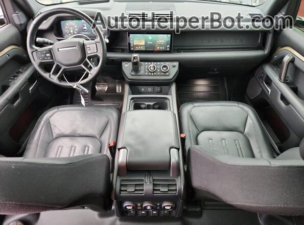 SALEXEEU7L2033816 2020 LAND ROVER DEFENDER Brown Widok deski rozdzielczej