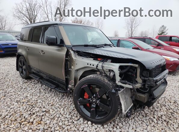 SALEXEEU7L2033816 2020 LAND ROVER DEFENDER Brown Przód prawy
