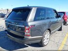 2016 Land Rover Range Rover 5.0l V8 Supercharged Серый vin: SALGS2EF0GA299018