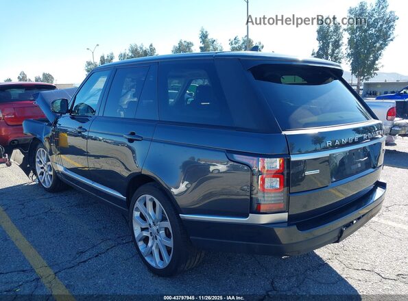 SALGS2EF0GA299018 2016 LAND ROVER RANGE ROVER Серый Задняя левая четверть