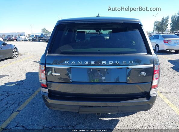 SALGS2EF0GA299018 2016 LAND ROVER RANGE ROVER Серый 