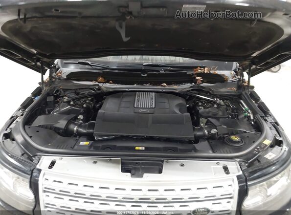 SALGS2EF6GA276813 2016 LAND ROVER RANGE ROVER Черный Вид сзади