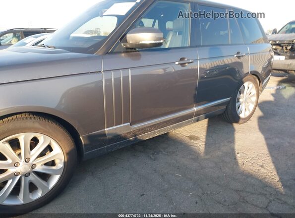 SALGS2FK3HA336494 2017 LAND ROVER RANGE ROVER Серый Вид спереди
