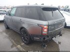 2017 Land Rover Range Rover 3.0l V6 Turbocharged Diesel Hse Td6 Gray vin: SALGS2FKXHA322009