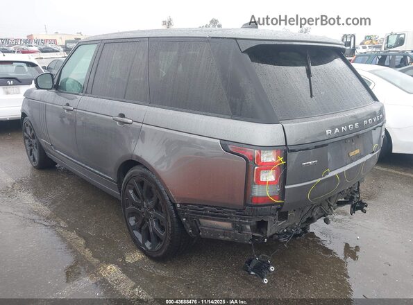 SALGS2FKXHA322009 2017 LAND ROVER RANGE ROVER Gray Trasero izquierdo