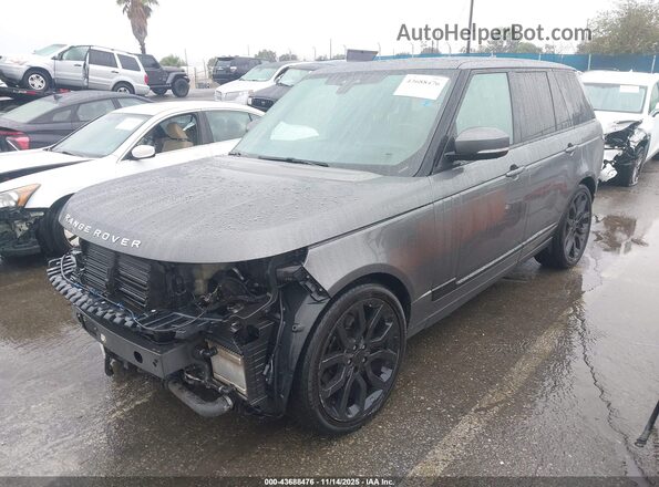 SALGS2FKXHA322009 2017 LAND ROVER RANGE ROVER Gray Vista tres cuartos delantera izquierda