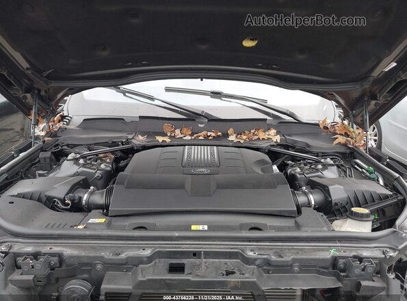 SALGS2FV3HA358103 2017 LAND ROVER RANGE ROVER Gray უკანა ხედი