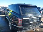 2016 Land Rover Range Rover 3.0l V6 Supercharged Hse Черный vin: SALGS2PF1GA287733
