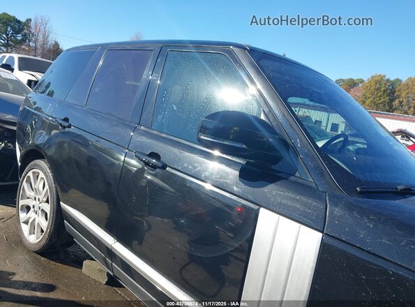 SALGS2PF1GA287733 2016 LAND ROVER RANGE ROVER Черный Вид задней части салона