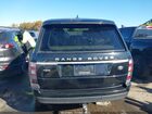 2016 Land Rover Range Rover 3.0l V6 Supercharged Hse Черный vin: SALGS2PF1GA287733