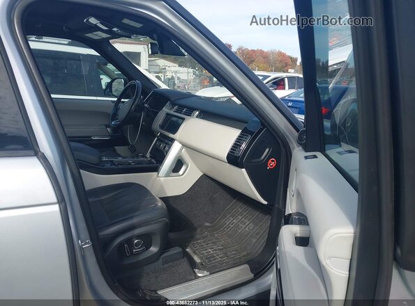 SALGS2PF4GA317209 2016 LAND ROVER RANGE ROVER Gray Front interior view
