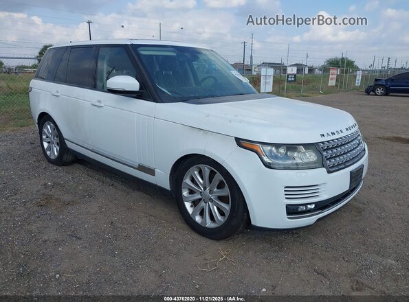 SALGS2PF9GA316413 2016 LAND ROVER RANGE ROVER White Przód prawy