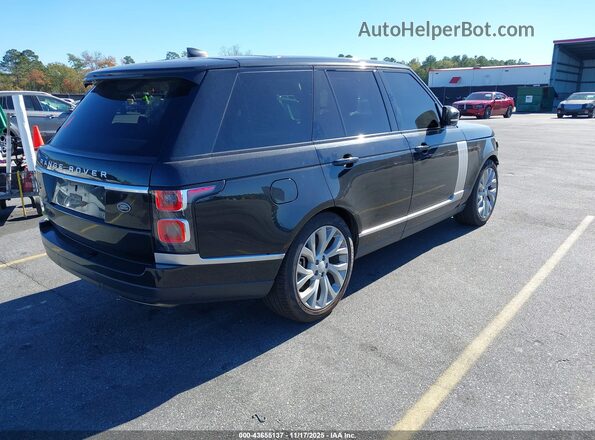 SALGS2RU2MA430535 2021 LAND ROVER RANGE ROVER Черный Задняя правая четверть