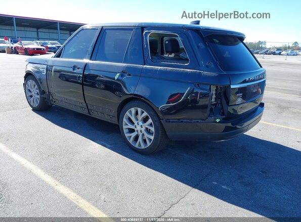 SALGS2RU2MA430535 2021 LAND ROVER RANGE ROVER Черный Задняя левая четверть